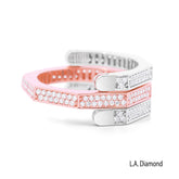 14K Two-Tone Gold Round Diamond Reversible Ring (1 ct)